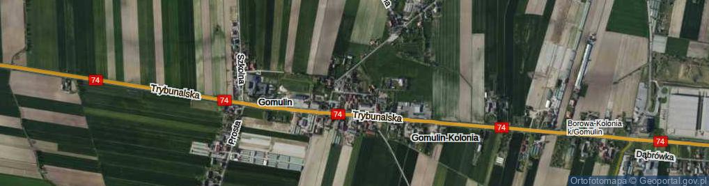 Zdjęcie satelitarne Królowej Bony ul.