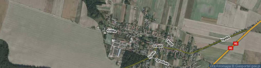 Zdjęcie satelitarne Krótka ul.