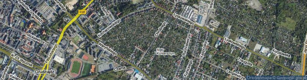 Zdjęcie satelitarne Króla Bolesława Chrobrego ul.