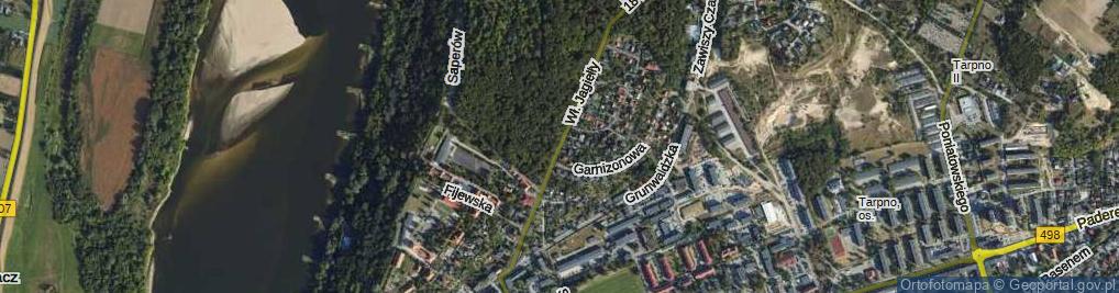 Zdjęcie satelitarne Króla Władysława Jagiełły ul.