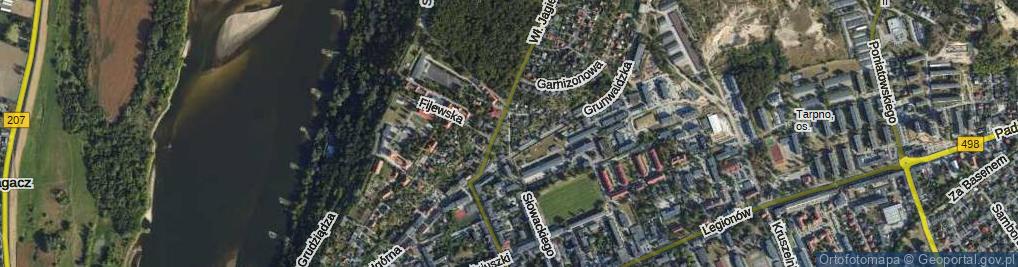 Zdjęcie satelitarne Króla Władysława Łokietka ul.