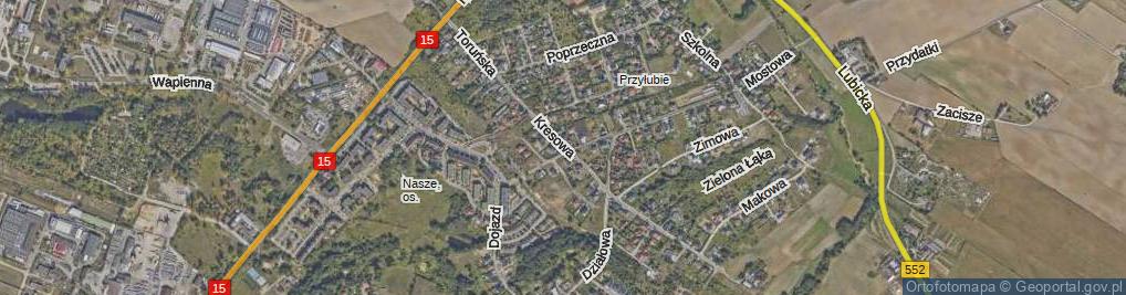 Zdjęcie satelitarne Kresowa ul.