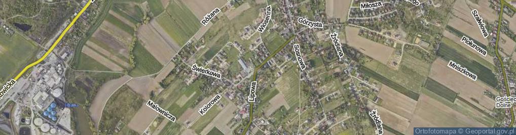 Zdjęcie satelitarne Krasińskiego Jana ul.