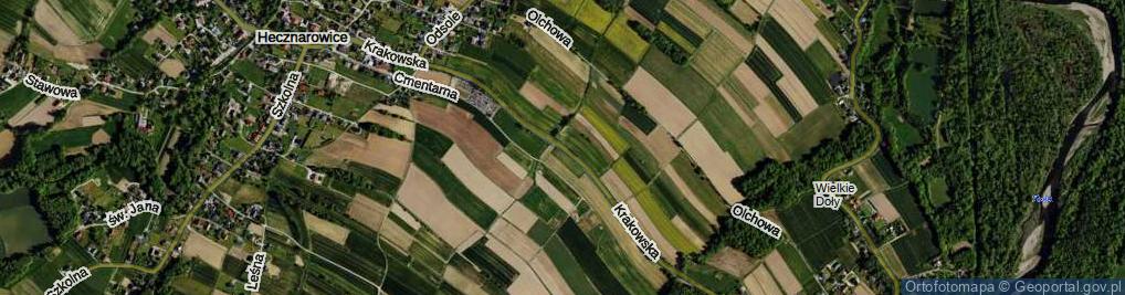 Zdjęcie satelitarne Krakowska ul.