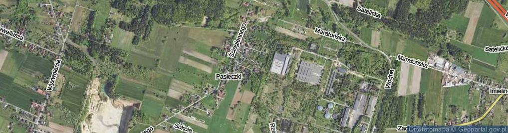 Zdjęcie satelitarne Krucza ul.