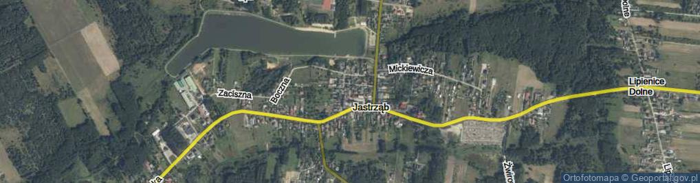 Zdjęcie satelitarne Krótka ul.