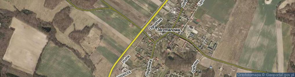 Zdjęcie satelitarne Krótka ul.