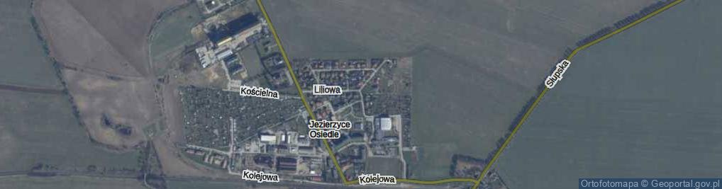 Zdjęcie satelitarne Krokusowa ul.