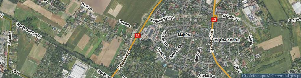 Zdjęcie satelitarne Kraszewskiego Józefa Ignacego ul.