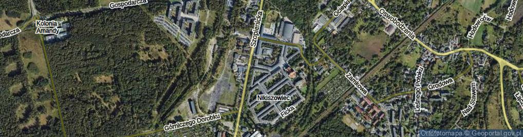 Zdjęcie satelitarne Krawczyka Bernarda ul.