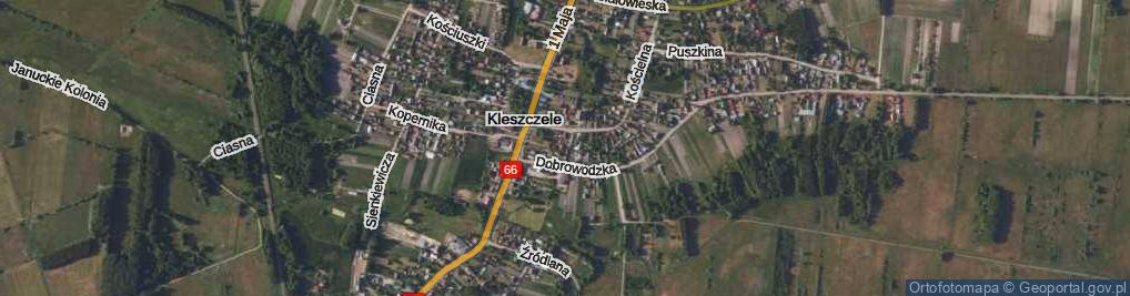 Zdjęcie satelitarne Krótka ul.