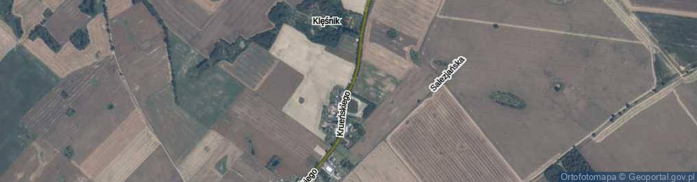 Zdjęcie satelitarne Krueńskiego Jakuba, ks. ul.