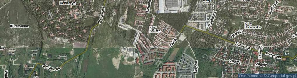 Zdjęcie satelitarne Krymska ul.