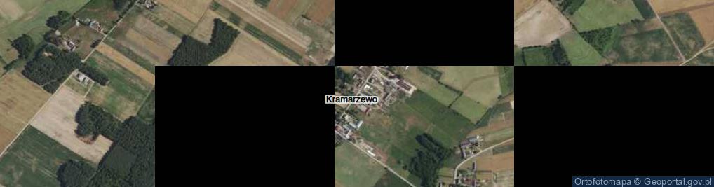 Zdjęcie satelitarne Kramarzewo ul.