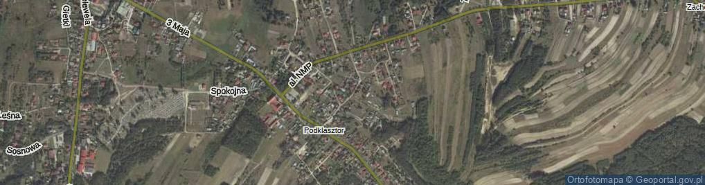 Zdjęcie satelitarne Króla Jana III Sobieskiego ul.