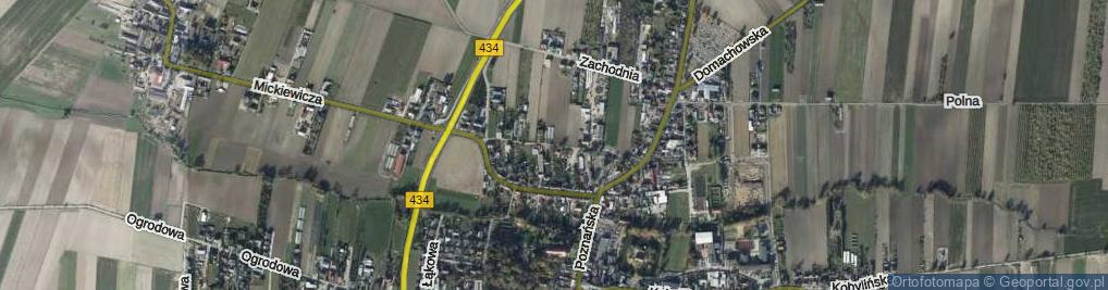 Zdjęcie satelitarne Króla Jana III Sobieskiego ul.