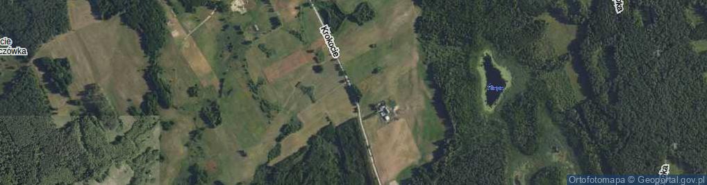 Zdjęcie satelitarne Krokocie ul.