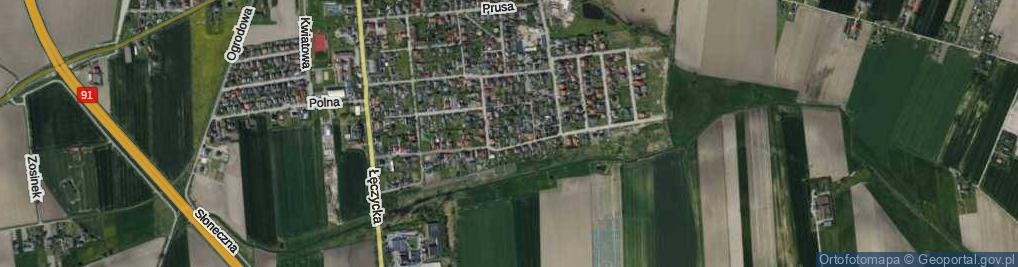 Zdjęcie satelitarne Krótka ul.