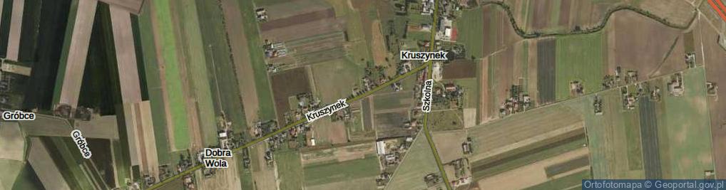 Zdjęcie satelitarne Kruszynek ul.