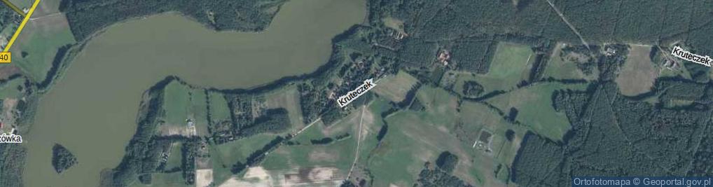 Zdjęcie satelitarne Kruteczek ul.