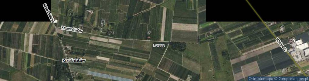 Zdjęcie satelitarne Krześniaków ul.