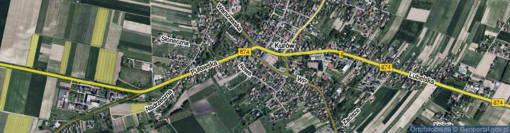 Zdjęcie satelitarne Krótka ul.