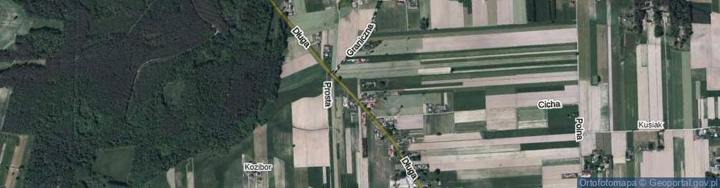 Zdjęcie satelitarne Krótka ul.