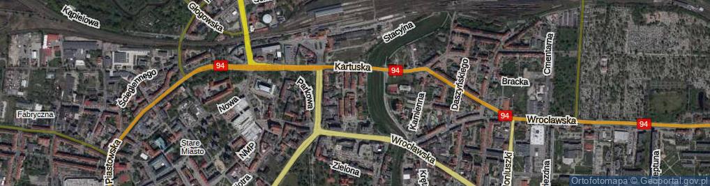 Zdjęcie satelitarne Króla Bolesława Chrobrego ul.