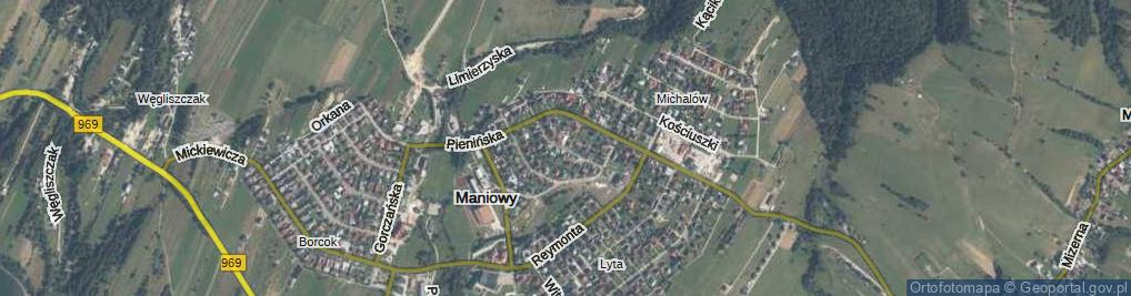 Zdjęcie satelitarne Kraszewskiego Józefa Ignacego ul.