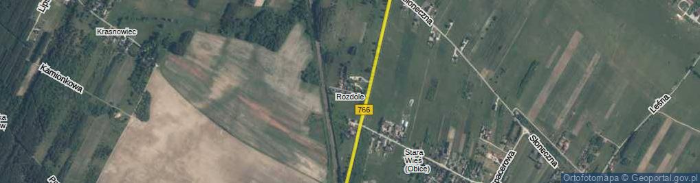 Zdjęcie satelitarne Krótka ul.