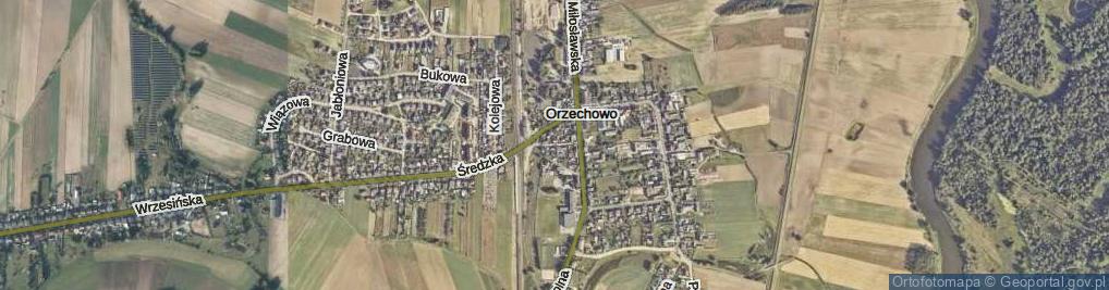 Zdjęcie satelitarne Krótka ul.