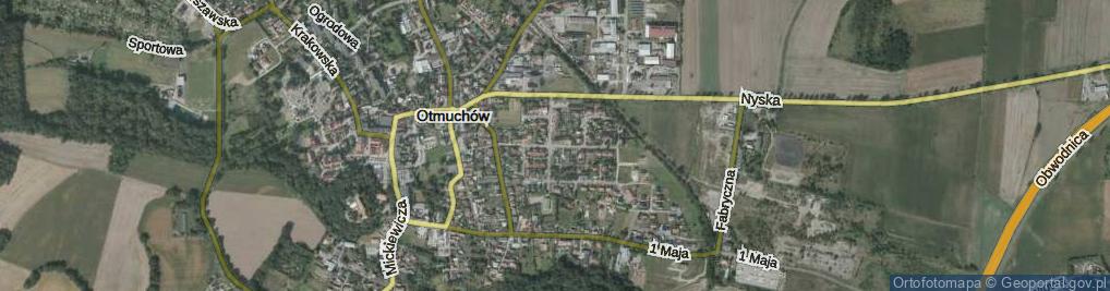 Zdjęcie satelitarne Króla Władysława Łokietka ul.