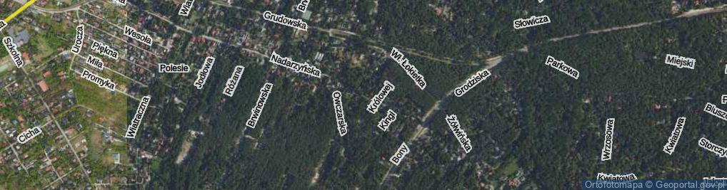 Zdjęcie satelitarne Króla Bolesława Chrobrego ul.