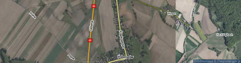 Zdjęcie satelitarne Krapkowicka ul.