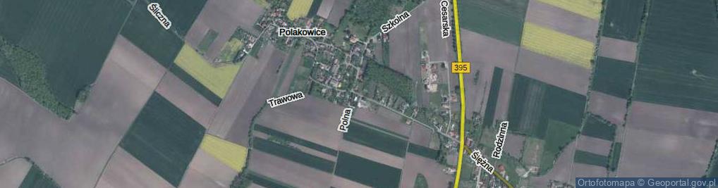 Zdjęcie satelitarne Króla Jana III Sobieskiego ul.