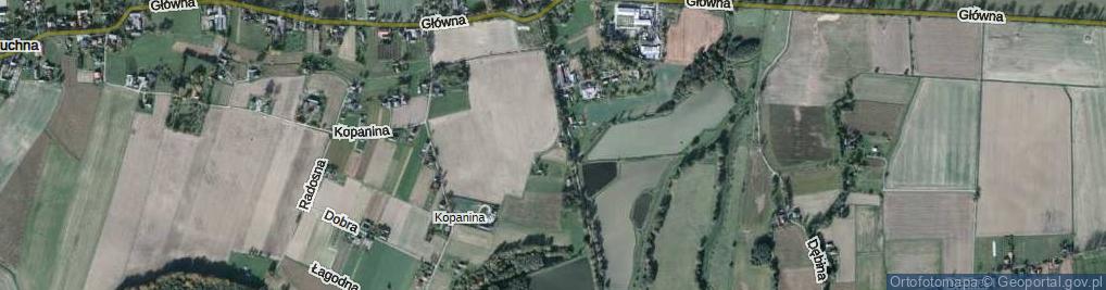 Zdjęcie satelitarne Kręta ul.