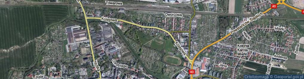 Zdjęcie satelitarne Króla Władysława Łokietka ul.