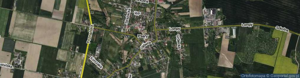 Zdjęcie satelitarne Krótka ul.