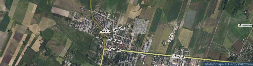 Zdjęcie satelitarne Króla Bolesława Chrobrego ul.