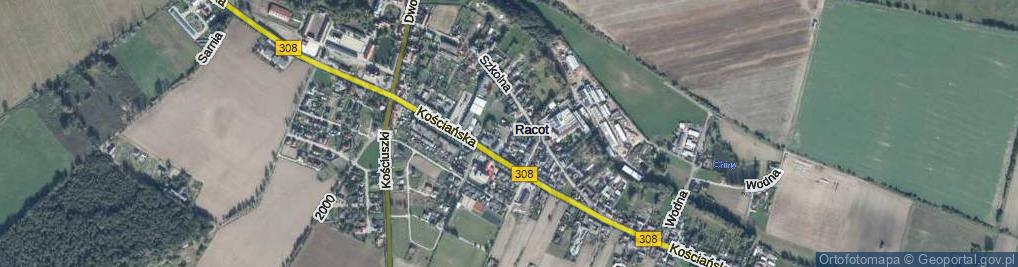 Zdjęcie satelitarne Kręta ul.