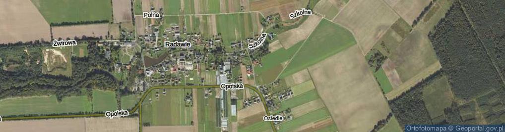 Zdjęcie satelitarne Krótka ul.