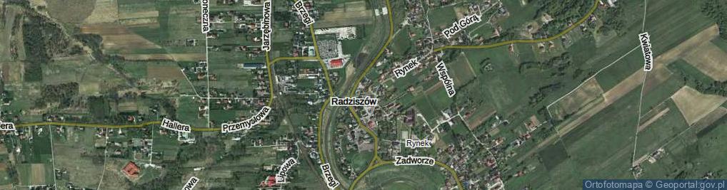 Zdjęcie satelitarne Krótka ul.