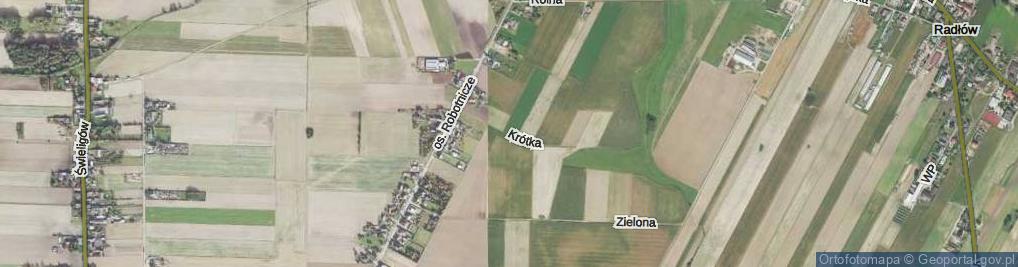 Zdjęcie satelitarne Krótka ul.