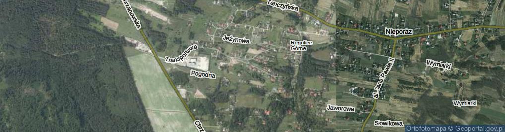 Zdjęcie satelitarne Króla Władysława Łokietka ul.