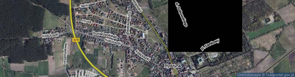 Zdjęcie satelitarne Króla Bolesława Chrobrego ul.
