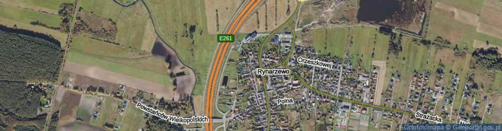 Zdjęcie satelitarne Krótka ul.