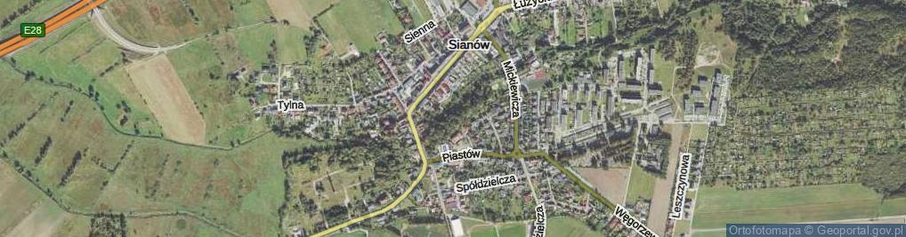 Zdjęcie satelitarne Króla Bolesława Chrobrego ul.