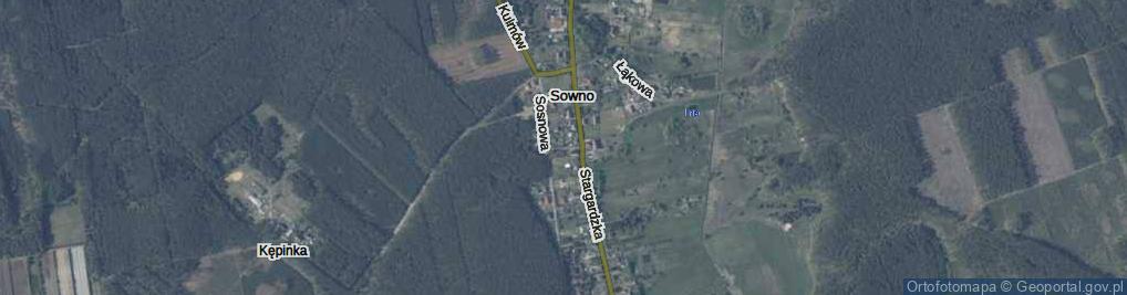 Zdjęcie satelitarne Krótka ul.