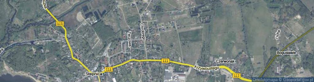 Zdjęcie satelitarne Króla Kazimierza Wielkiego ul.