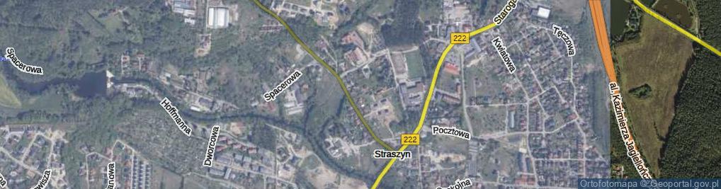 Zdjęcie satelitarne Krótka ul.
